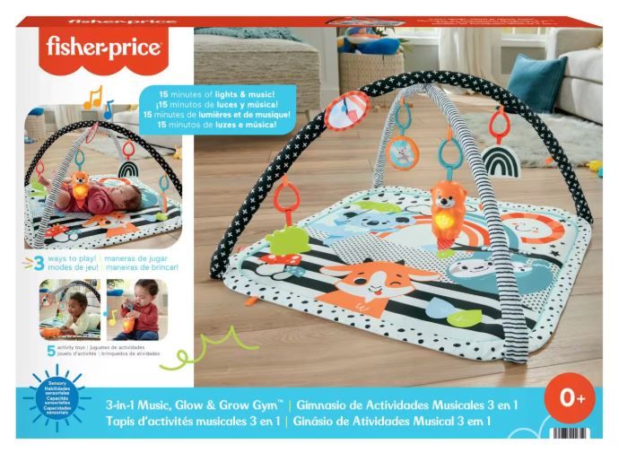 Φωτογραφία προϊόντος: Fisher Price Μουσικό Γυμναστήριο 3 Σε 1 (HBP41)