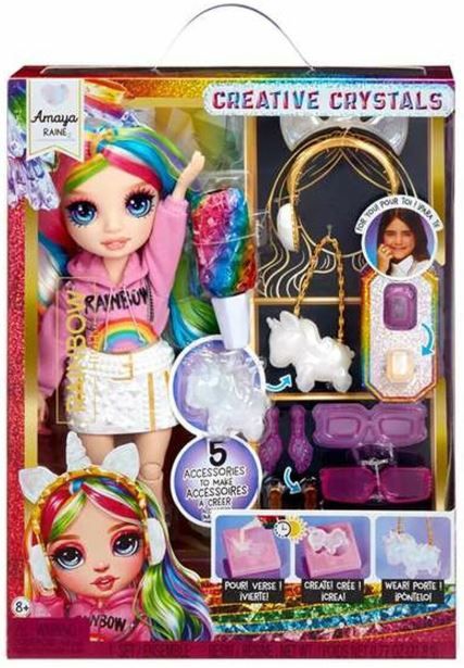 Φωτογραφία προϊόντος: MGA Entertainment Κούκλα Rainbow High Creative Crystals Fashion Doll-Amaya (121411-EUC)