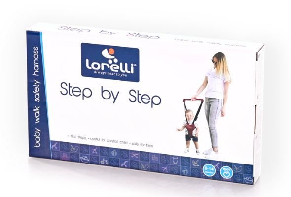 Φωτογραφία προϊόντος: Lorelli Ζώνη Περπατήματος Step by Step Black And Grey (10010140005)