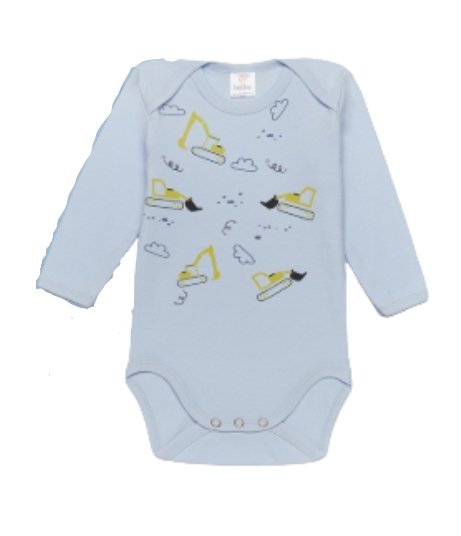 Φωτογραφία προϊόντος: Pretty baby Eleten New Born Κορμάκι Μακρύ Μανίκι Διάφορα Σχέδια Γαλάζιο (35145-1-0)