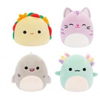 Φωτογραφία προϊόντος: Squishmallows Λούτρινα Σέτ 4 τμχ 6εκ. (JWSM0003)