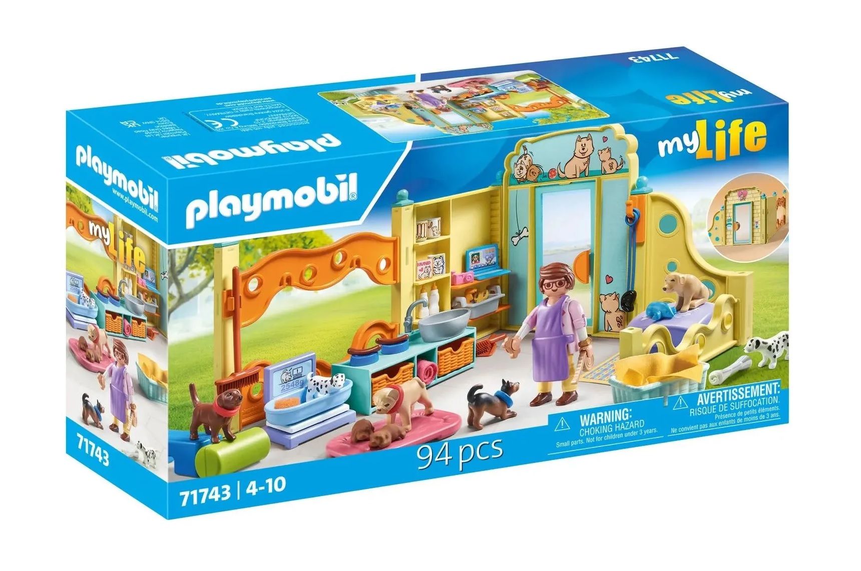 Φωτογραφία προϊόντος: Playmobil Σταθμός Φροντίδας Κουταβιών (71743)