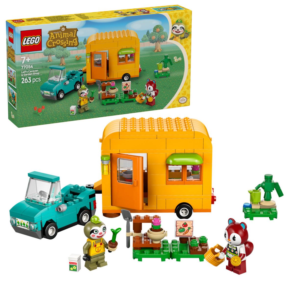 Φωτογραφία προϊόντος: LEGO Animal Crossing Τροχόσπιτο Και Κατάστημα Κηπουρικής Του Leif (77054)