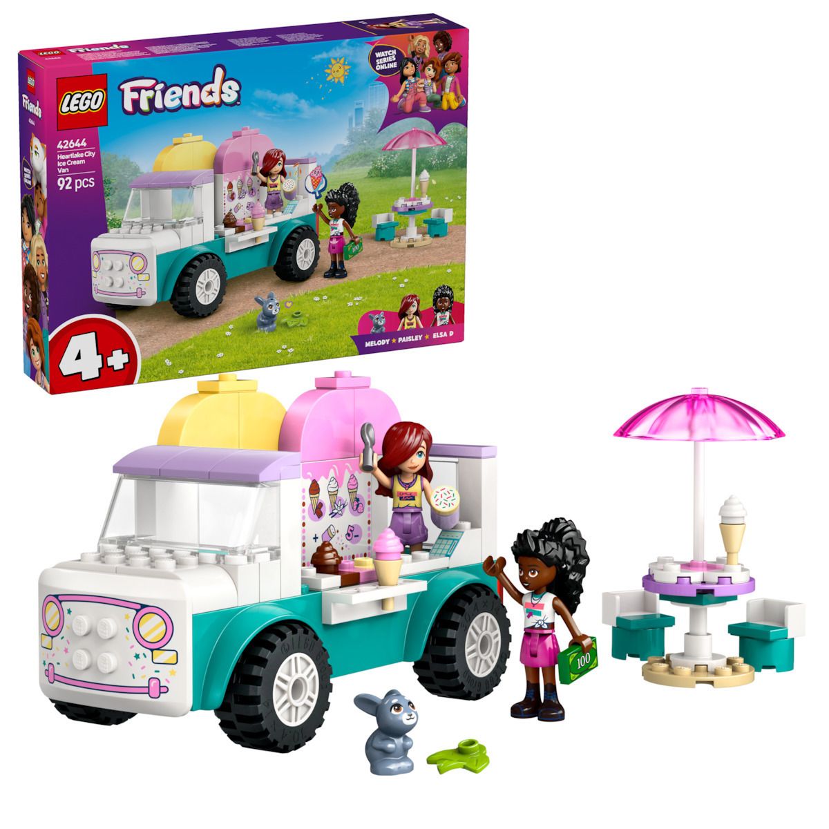 Φωτογραφία προϊόντος: LEGO Friends Βανάκι Παγωτών Της Χάρτλεικ Σίτυ (42644)