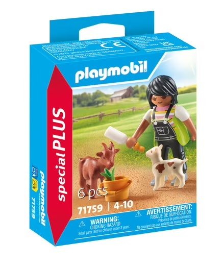 Φωτογραφία προϊόντος: Playmobil Γυναίκα Με Κατσικάκια (71759)
