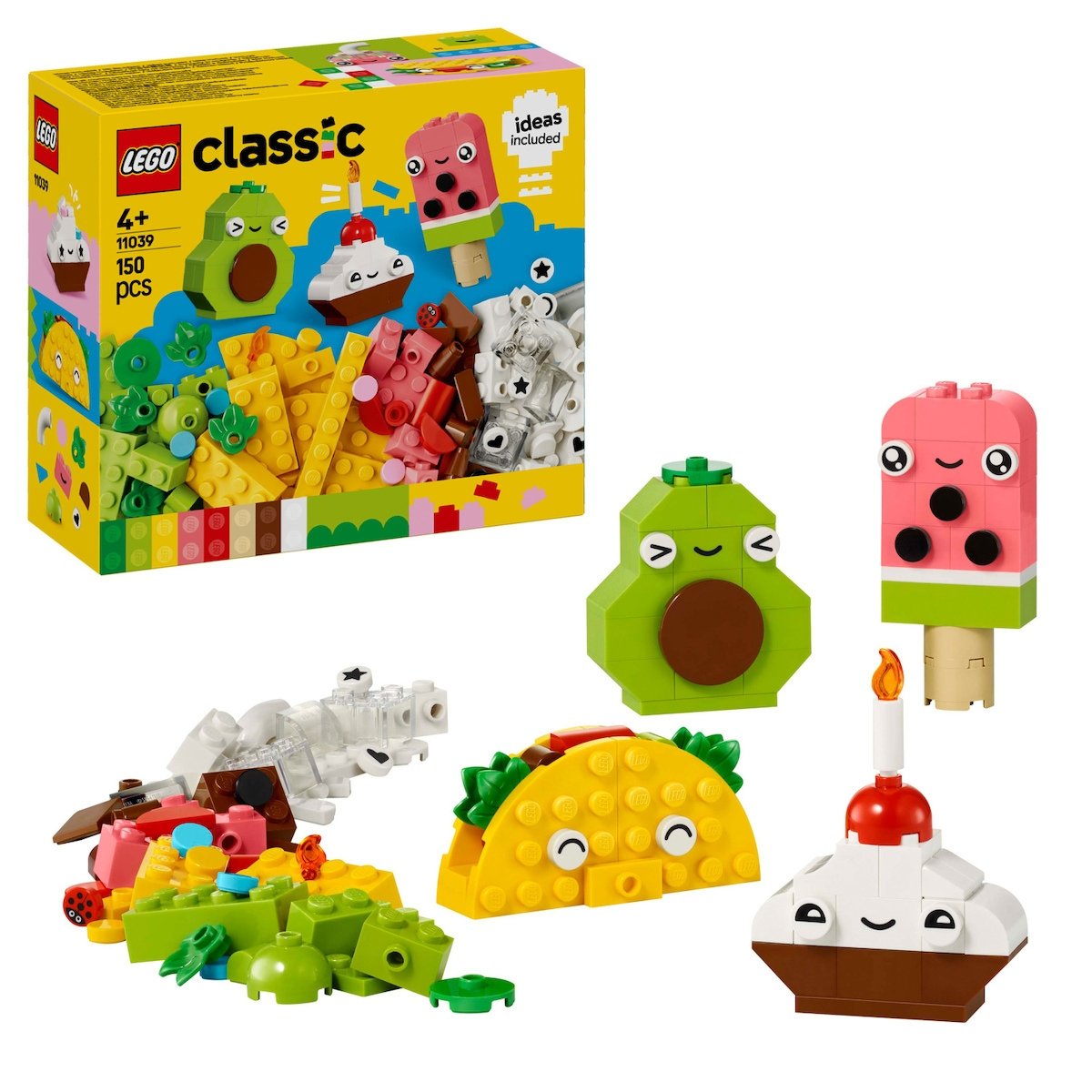 Φωτογραφία προϊόντος: LEGO Classic Δημιουργικά Φαγητά Φιλαράκια (11039)