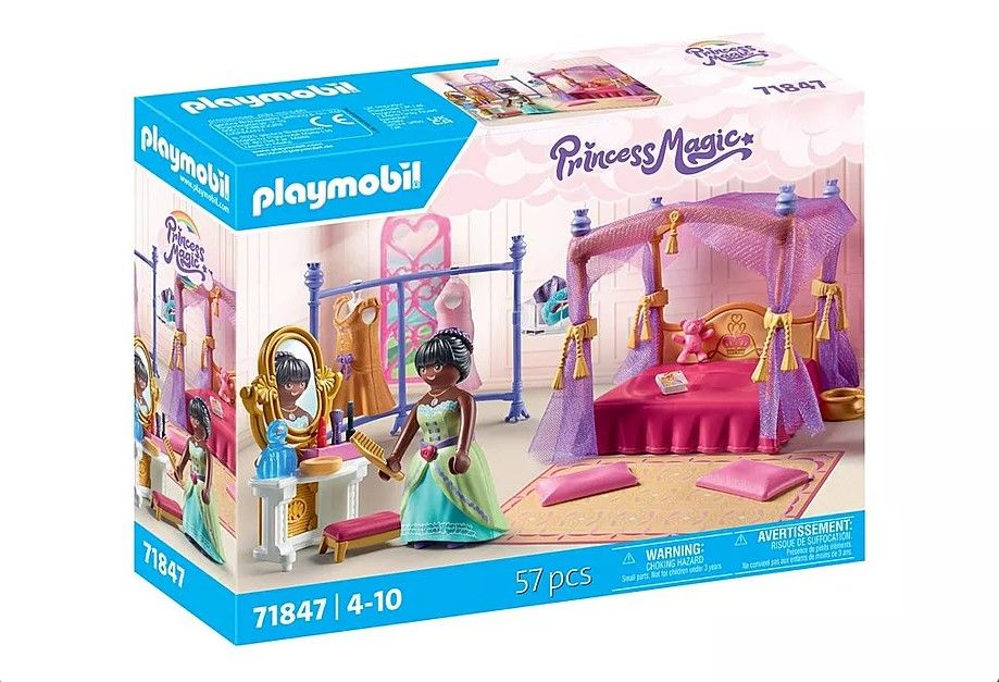 Φωτογραφία προϊόντος: Playmobil Βασιλικό Υπνοδωμάτιο Με Βεστιάριο (71847)