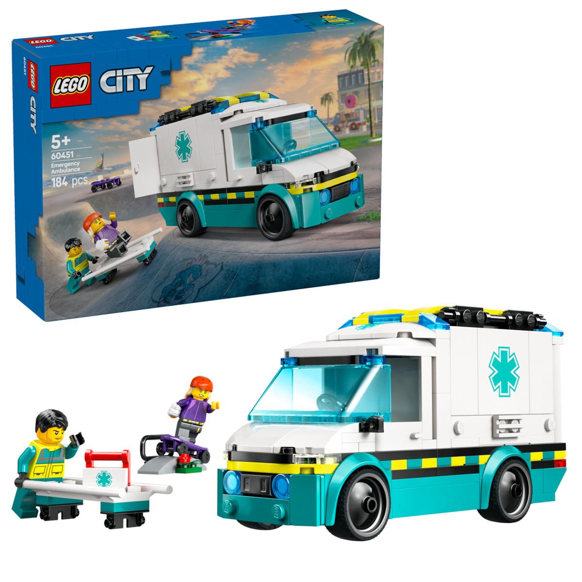 Φωτογραφία προϊόντος: LEGO City Ασθενοφόρο Έκτακτης Ανάγκης (60451)
