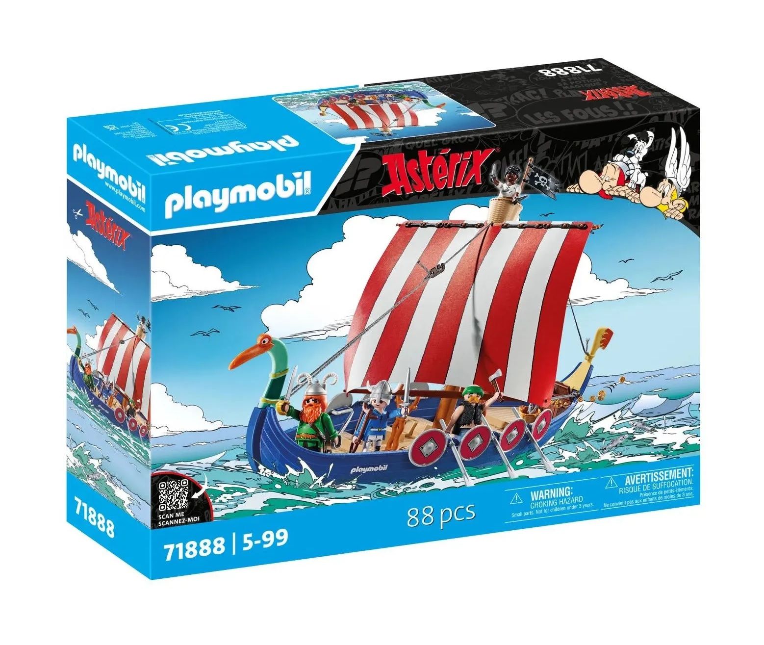 Φωτογραφία προϊόντος: Playmobil Asterix: Το Πλοίο Των Πειρατών (71888)