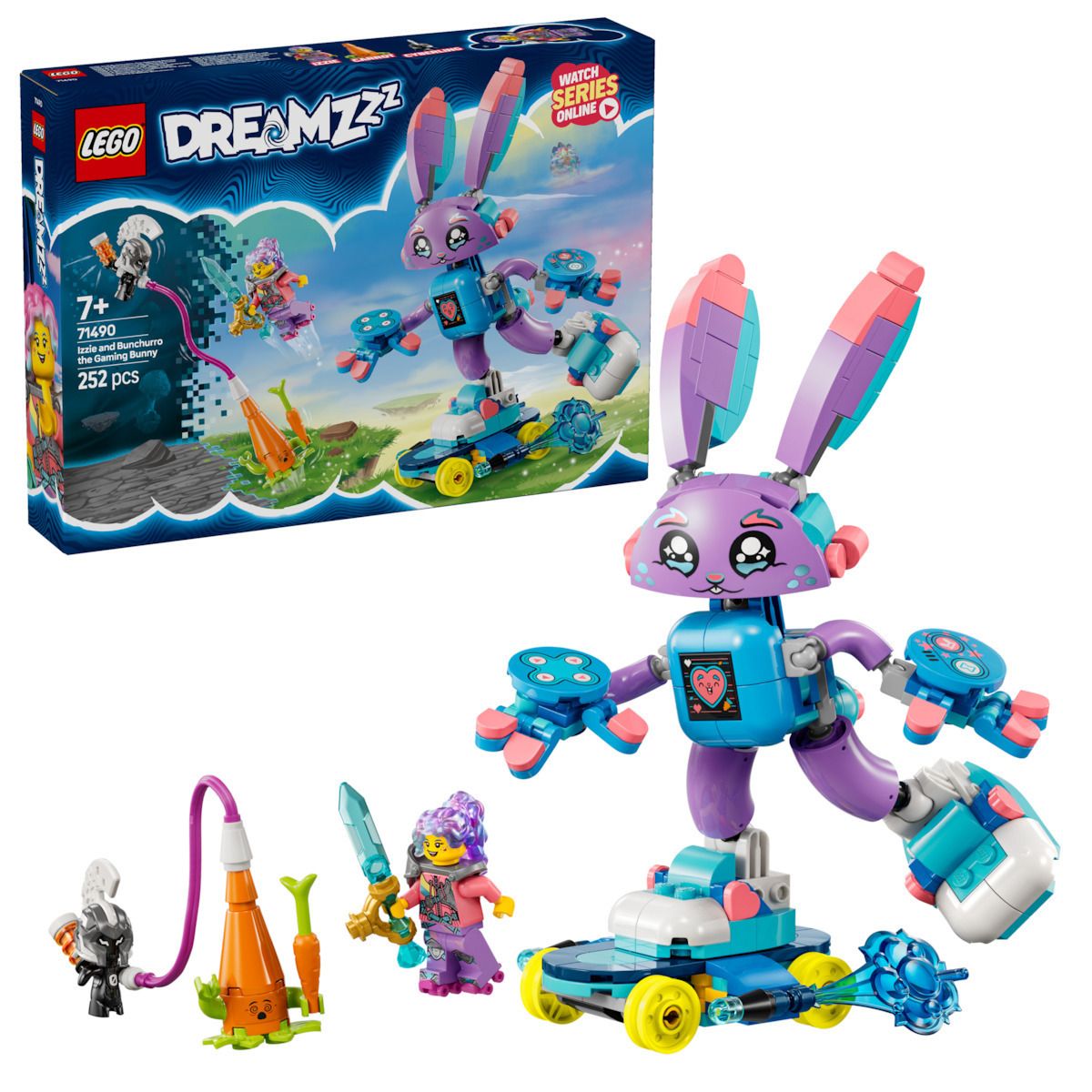 Φωτογραφία προϊόντος: LEGO Dreamzzz Izzi Και Bunchuro Το Κουνέλι-Βιντεοπαιχνίδι (71490)