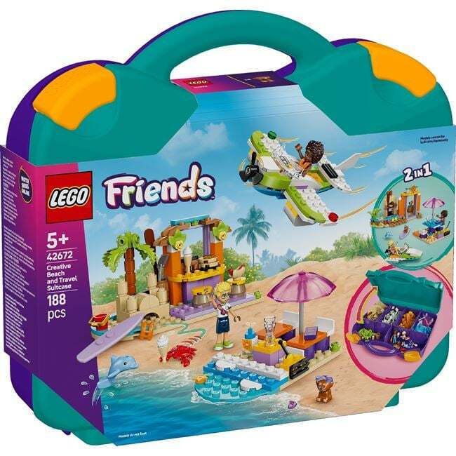 Φωτογραφία προϊόντος: LEGO Friends Δημιουργικό Βαλιτσάκι Για Παραλίες Και Ταξίδια (42672)
