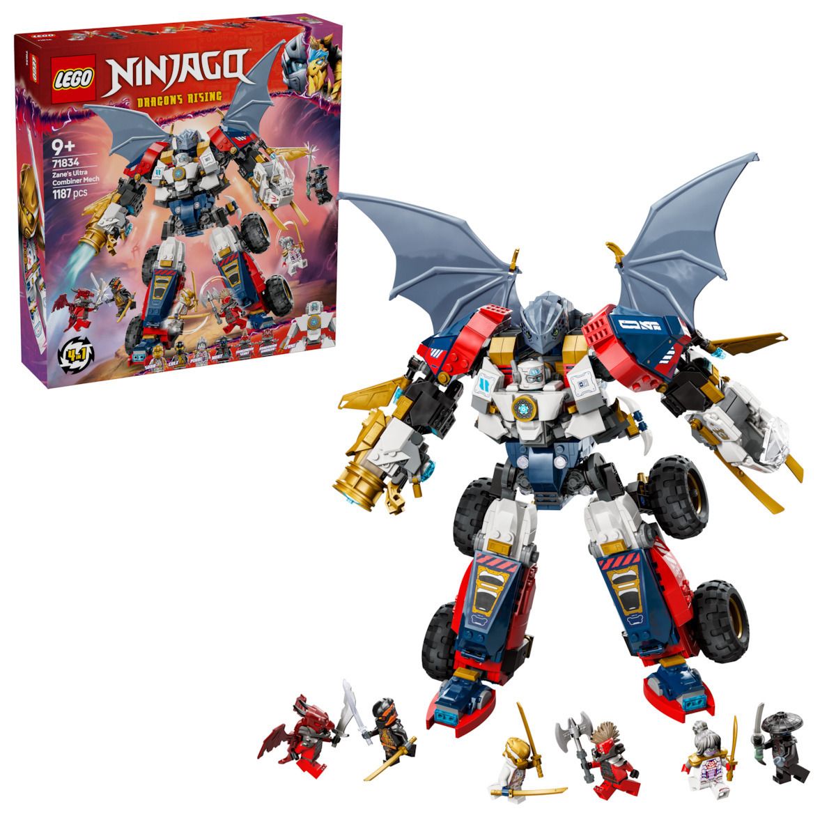 Φωτογραφία προϊόντος: LEGO Ninjago Σούπερ Συνδυαστική Εξωστολή Του Zane (71834)