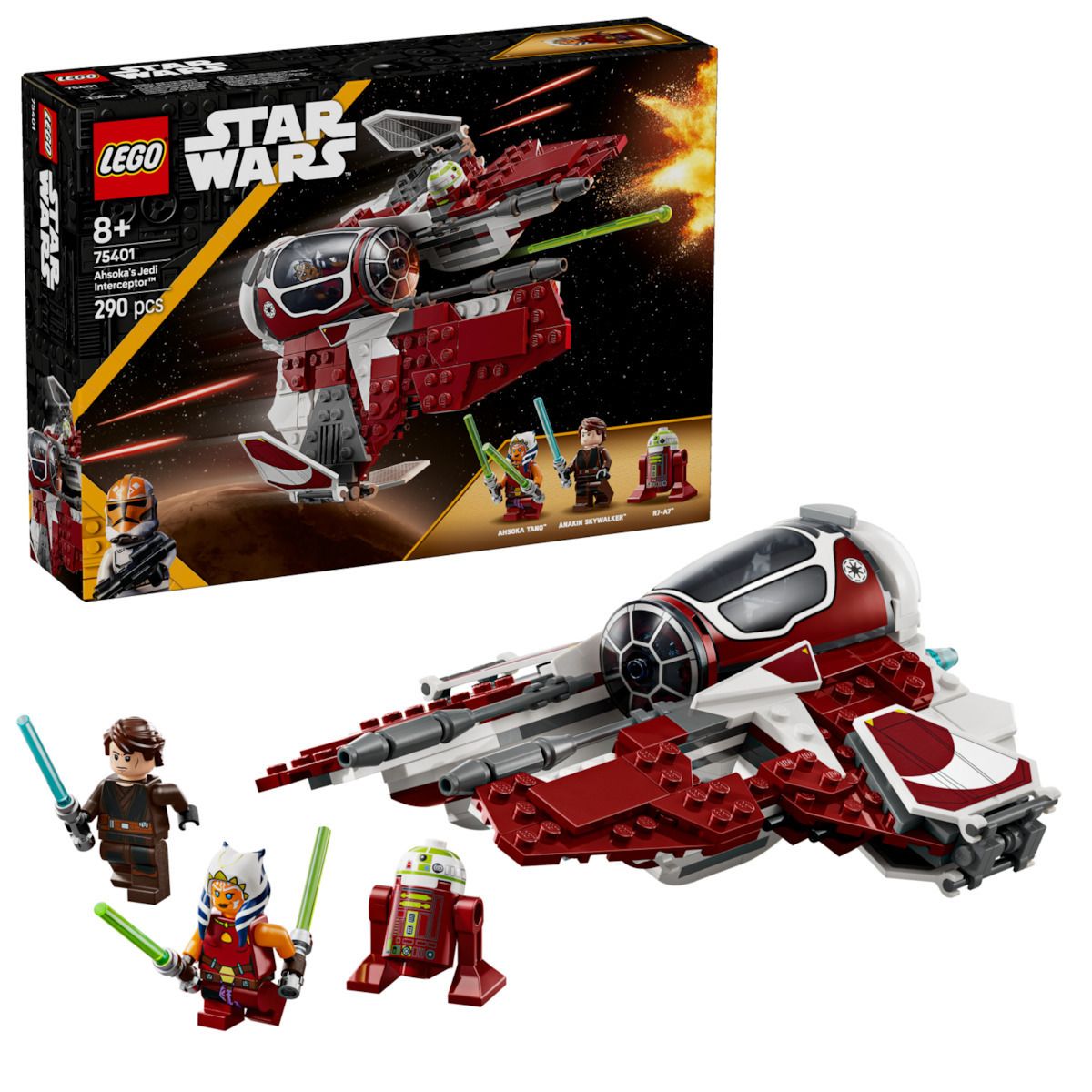 Φωτογραφία προϊόντος: LEGO Star Wars Αναχαιτιστικό Τζεντάι Της Ασόκα (75401)