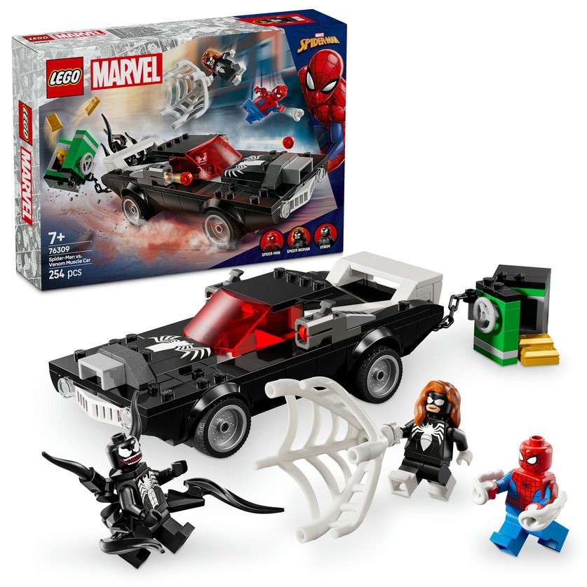 Φωτογραφία προϊόντος: LEGO Super Heroes Spider-Man Vs Venom's Muscle Car (76309)