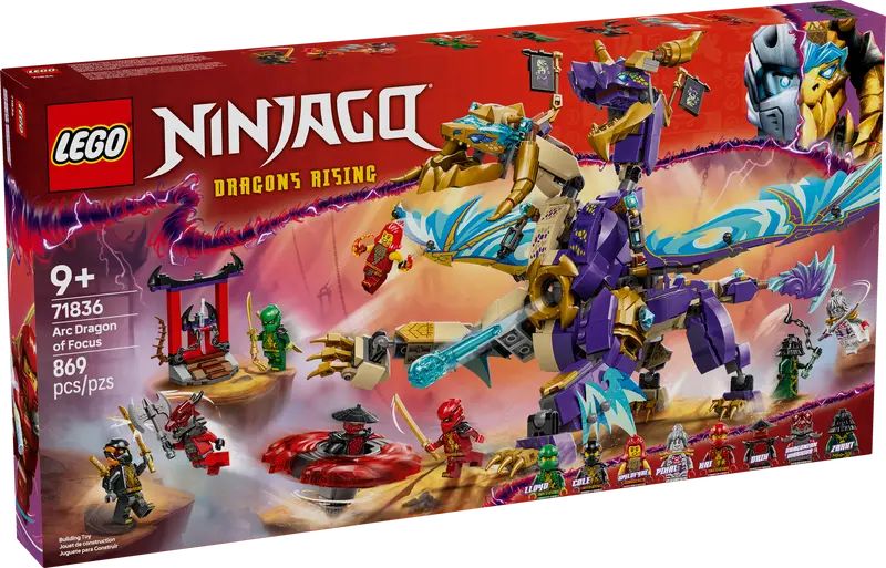 Φωτογραφία προϊόντος: LEGO Ninjago Arc Dragon of Focus (71836)