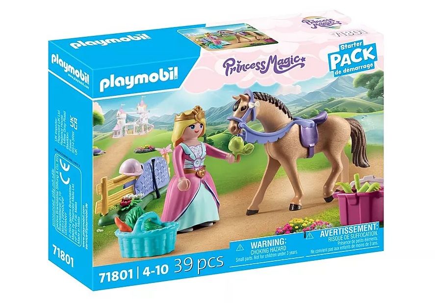 Φωτογραφία προϊόντος: Playmobil Starter Pack Πριγκιπίσσα Με Άλογο Ιππασίας (71801)