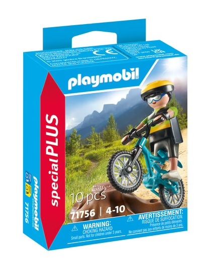 Φωτογραφία προϊόντος: Playmobil Ποδηλάτης Με Mountain Bike (71756)