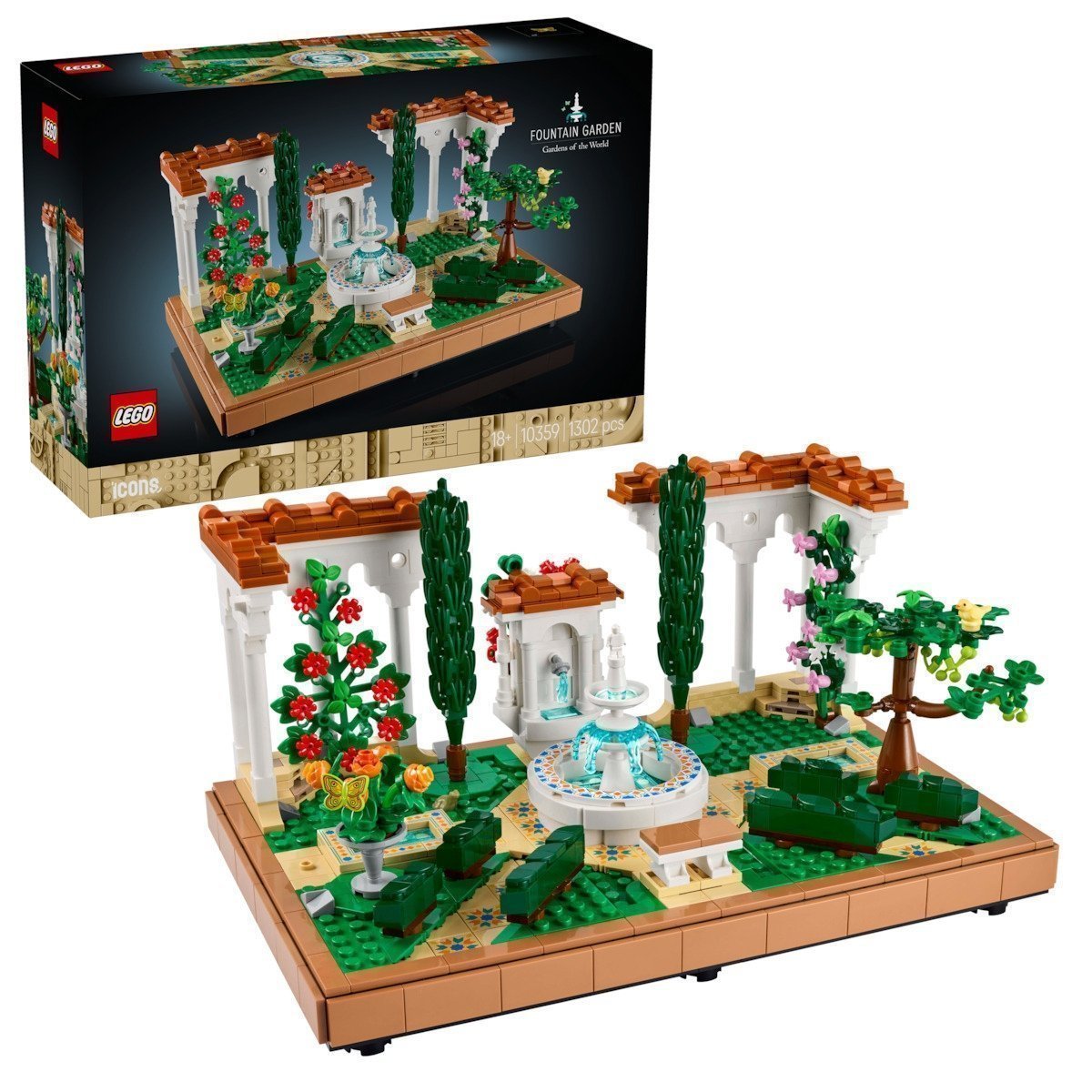 Φωτογραφία προϊόντος: LEGO Icons Fountain Garden (10359)