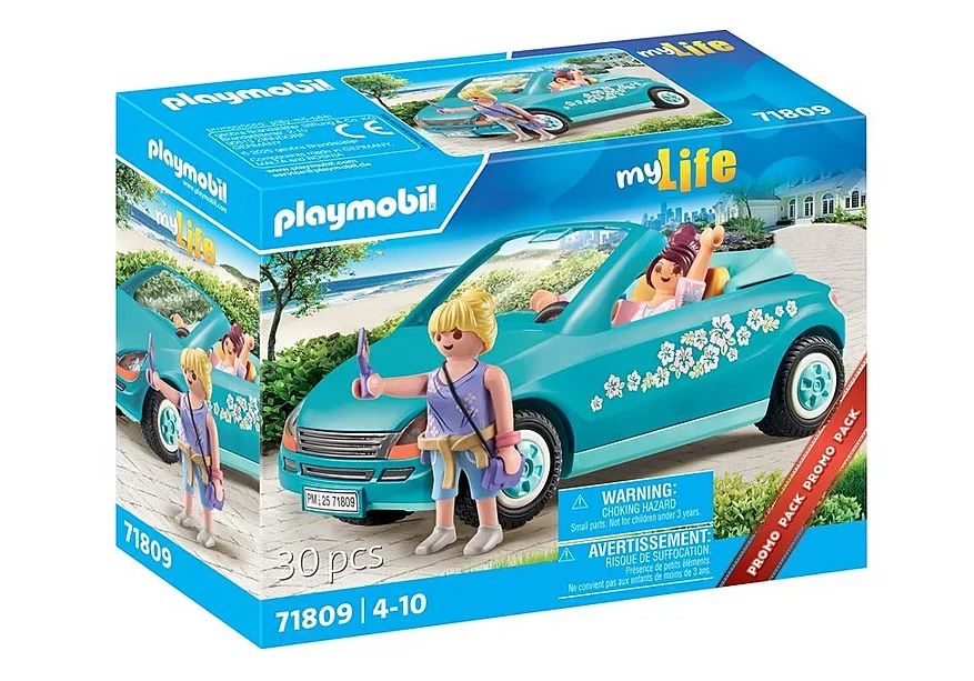 Φωτογραφία προϊόντος: Playmobil Βόλτα Με Κάμπριο Αυτοκίνητο (71809)