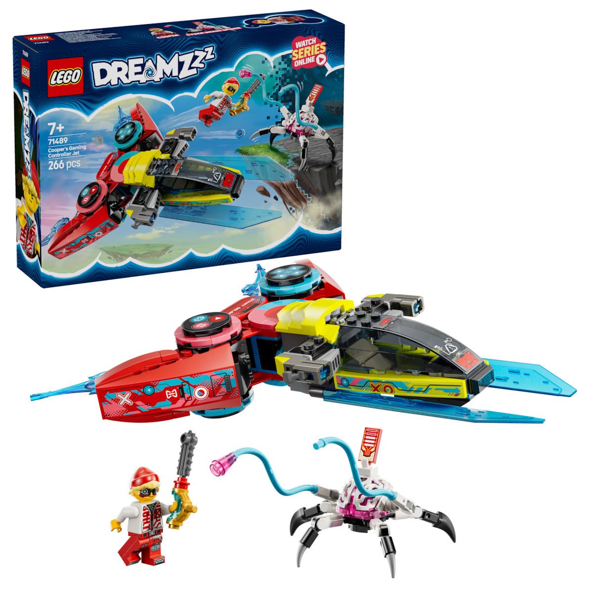 Φωτογραφία προϊόντος: LEGO Dreamzzz Τζέτ-Χειριστήριο Βιντεοπαιχνιδιών Του Κούπερ (71489)