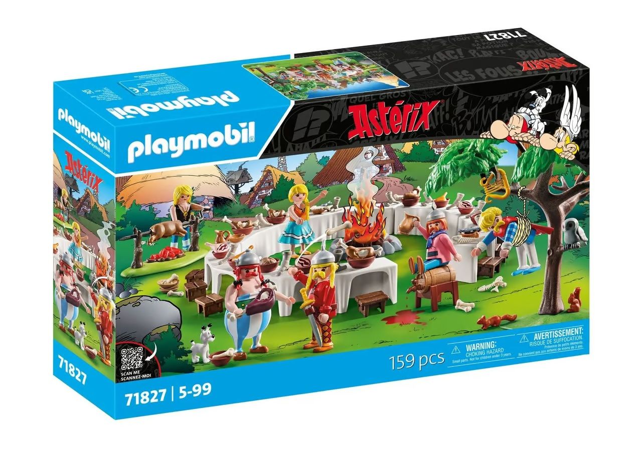 Φωτογραφία προϊόντος: Playmobil Asterix: Το Συμπόσιο Του Χωριού Των Γαλατών (71827)