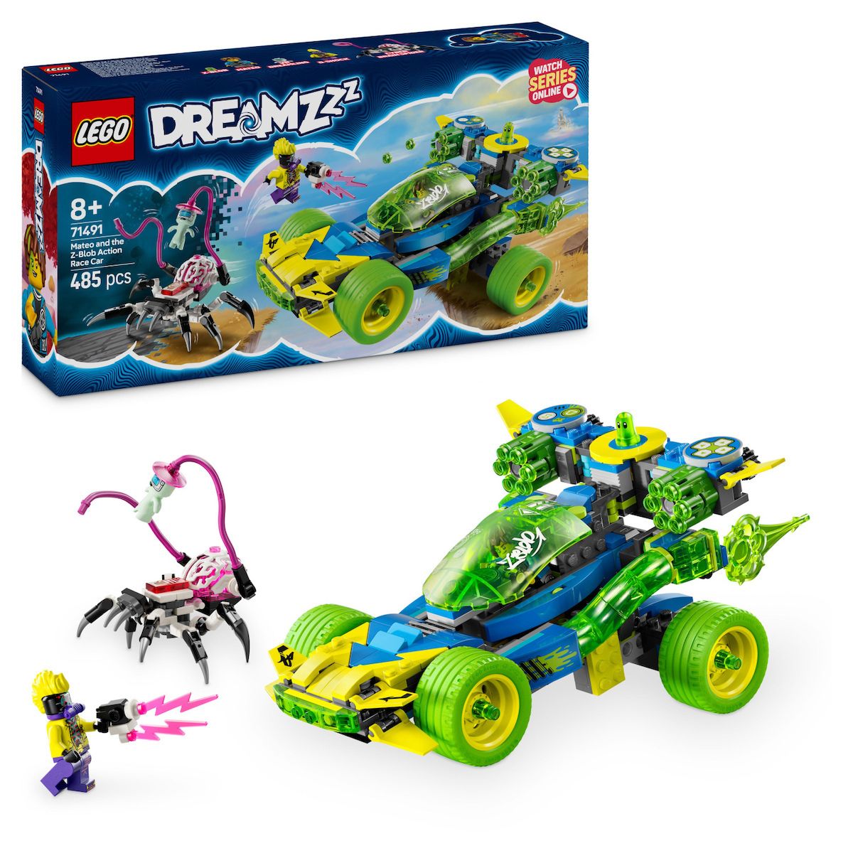 Φωτογραφία προϊόντος: LEGO Dreamzzz Mateo Και Το Αγωνιστικό Αυτοκίνητο Ζι- Μπλόμπ (71491)