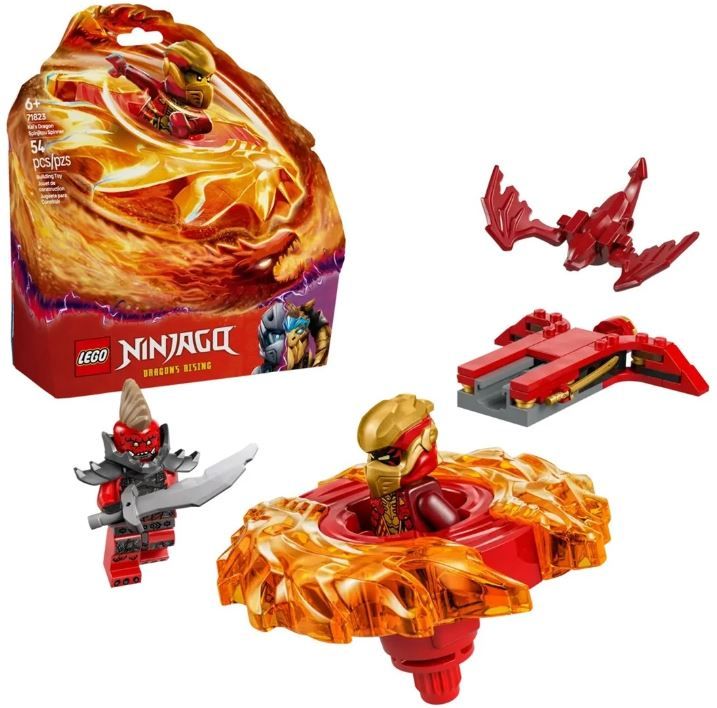 Φωτογραφία προϊόντος: LEGO Ninjago Σβούρα Spinjitzu Kai's Dragon (71823)