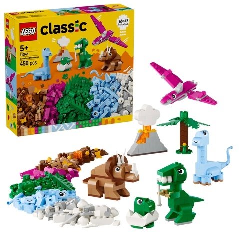 Φωτογραφία προϊόντος: LEGO Classic Δημιουργικοί Δεινόσαυροι (11041)