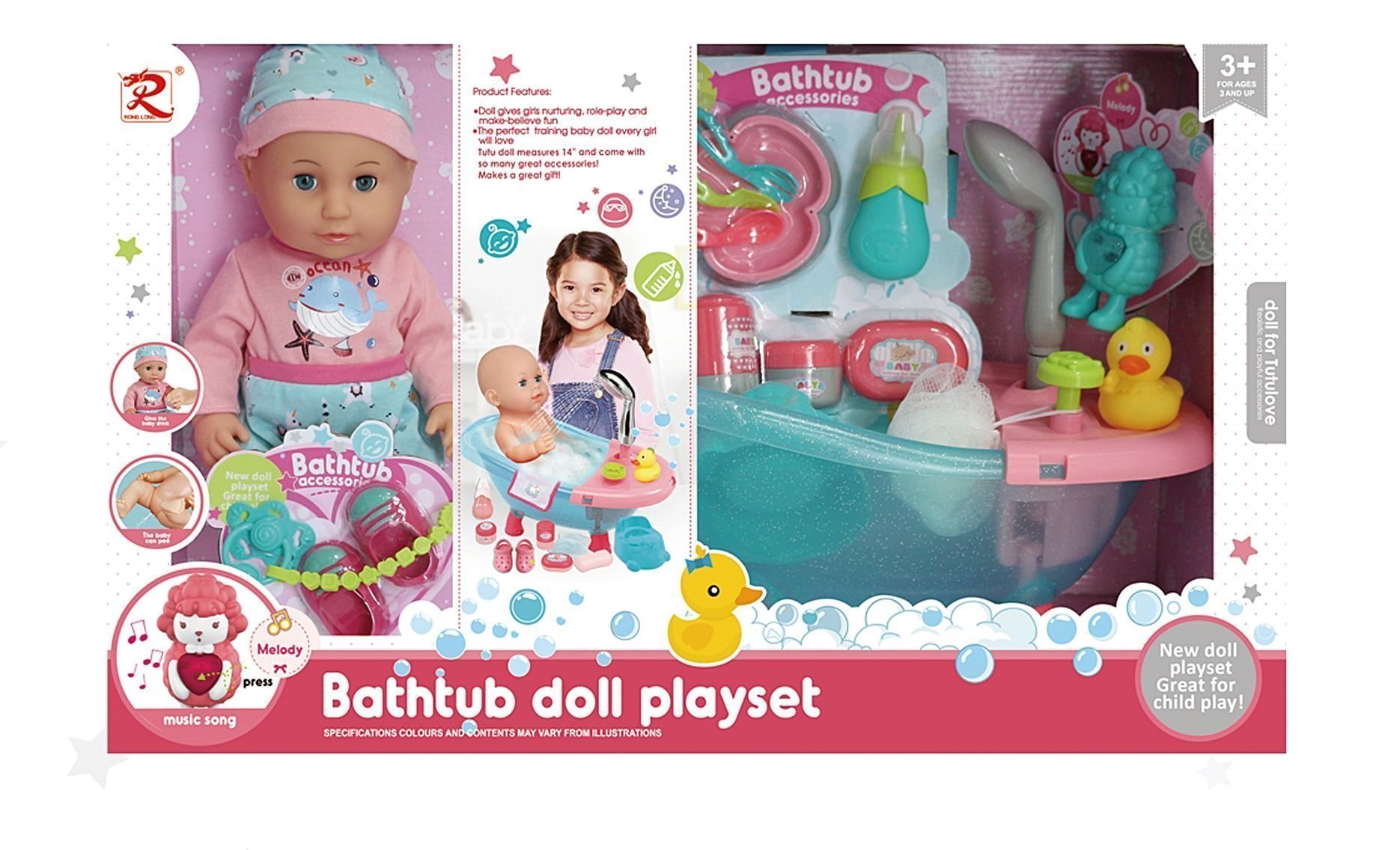 Φωτογραφία προϊόντος: Blue Toys Playset Μπάνιο Με Αξεσουάρ Και Μωρό (MKM831082)