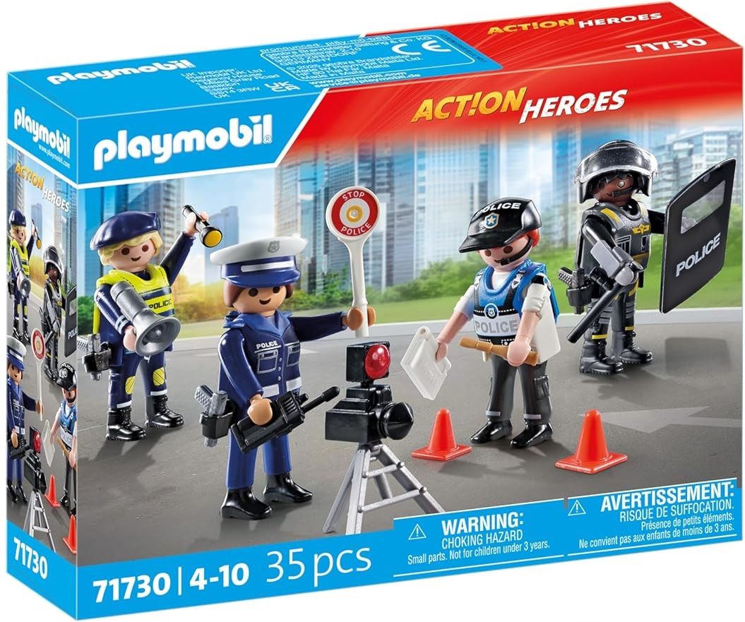 Φωτογραφία προϊόντος: Playmobil Σετ Φιγούρες Αστυνομίας (71730)