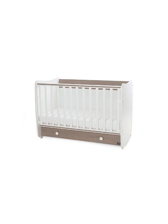 Φωτογραφία προϊόντος: Lorelli Κρεβατακι Dream 60/120 White/Coffee New (10150420042A)