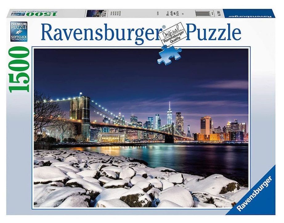 Φωτογραφία προϊόντος: Παζλ Ravensburger 1500τμχ Χειμώνας Στη Νέα Υόρκη (17108)