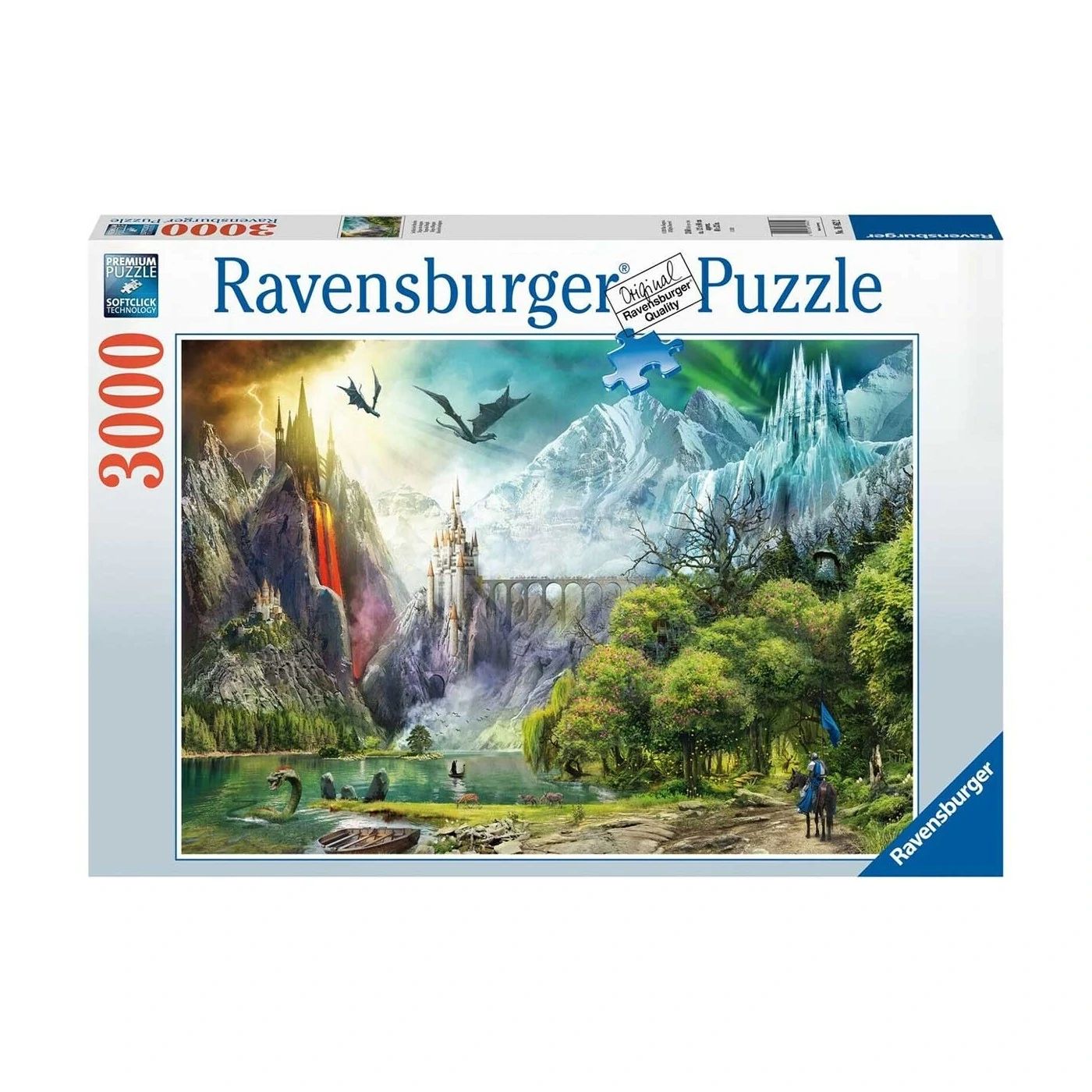 Φωτογραφία προϊόντος: Παζλ Ravensburger 3000 Δράκοι (16462)