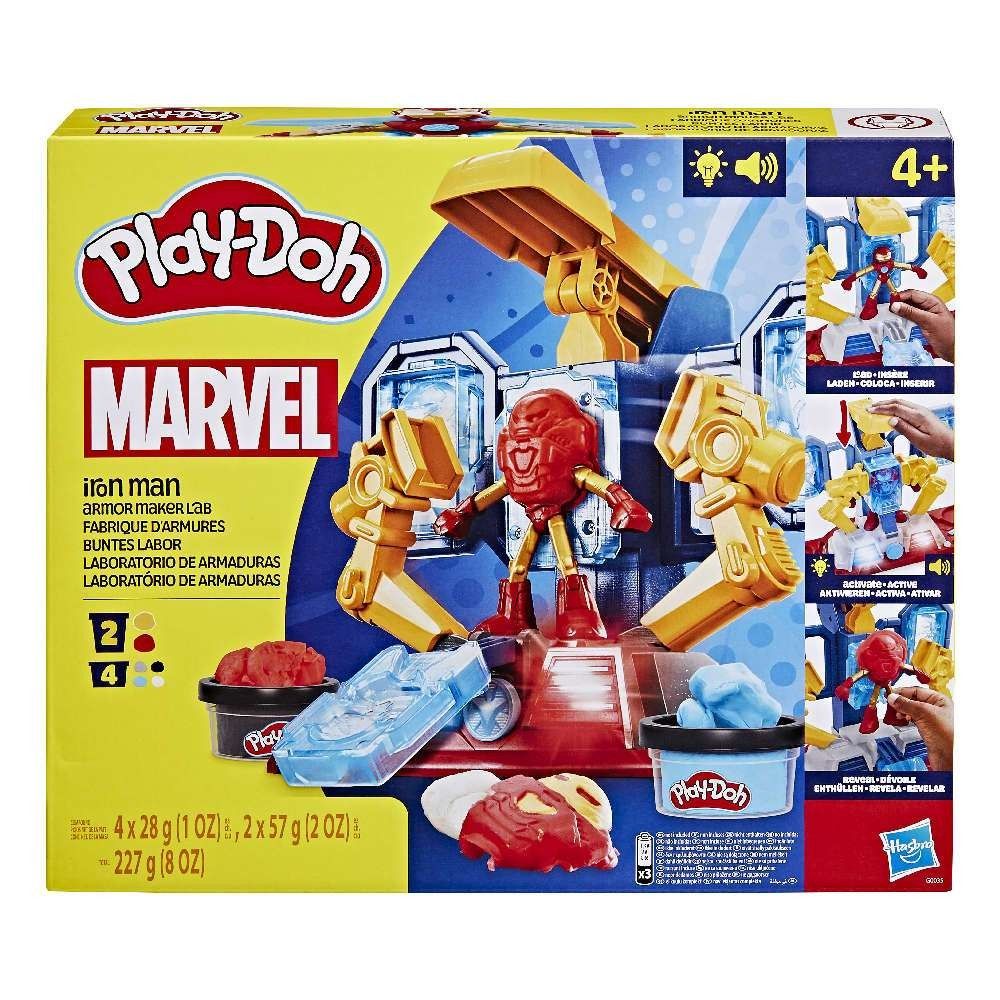 Φωτογραφία προϊόντος: Play-doh Playdoh Iron Man Armorm Maker Lab (G0035)