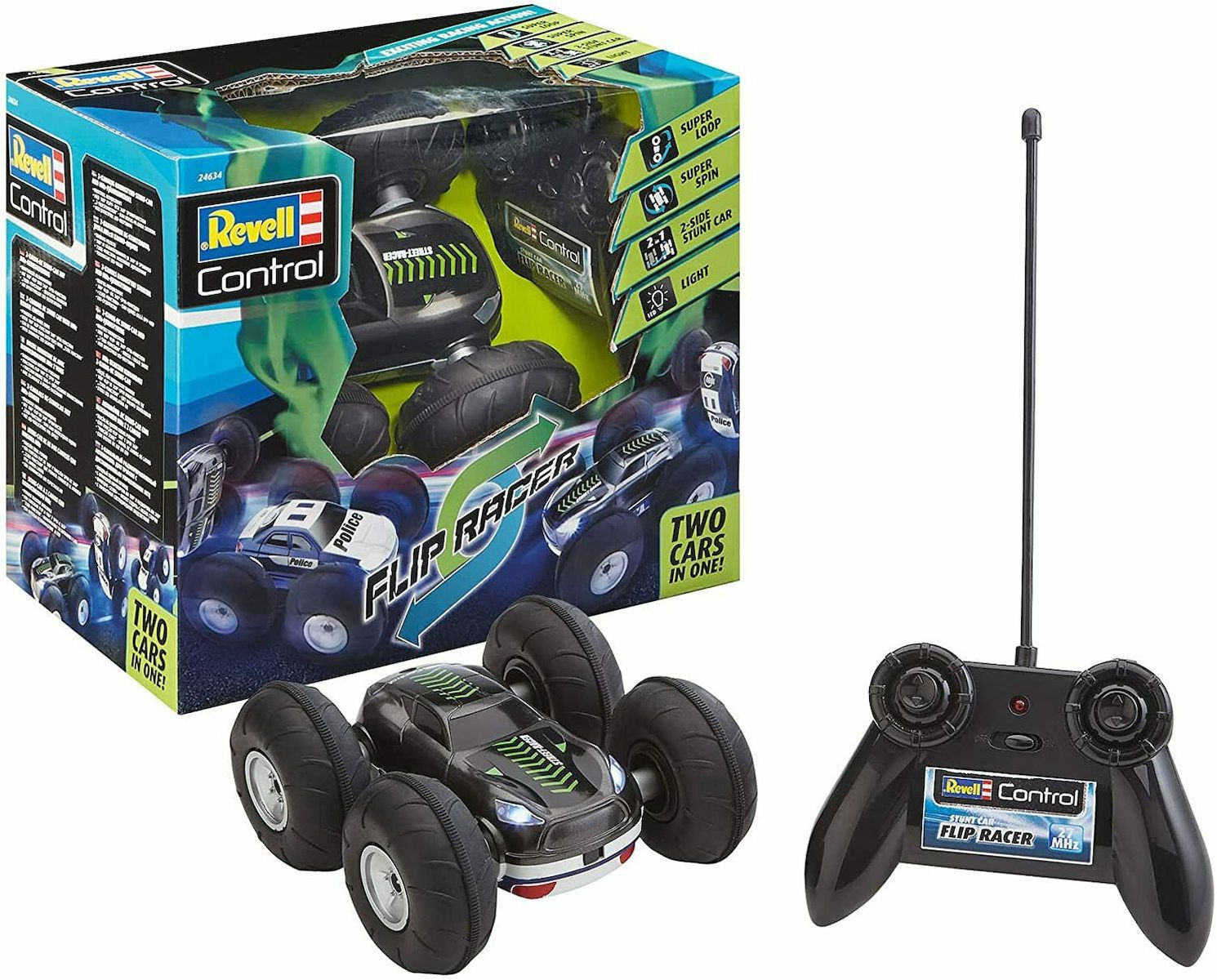 Φωτογραφία προϊόντος: Revell Stunt Flip Racer Τηλεκατευθυνόμενο Αυτοκίνητο (REVE24634)