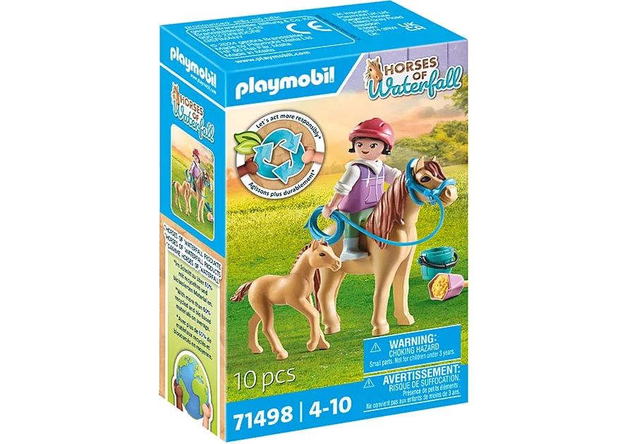 Φωτογραφία προϊόντος: Playmobil Παιδάκι Με Άλογο Και Πουλάρι (71498)
