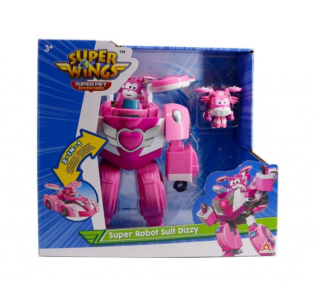 Φωτογραφία προϊόντος: Just Toys Super Wings Super Pet Robot Suit Dizzy (770354)