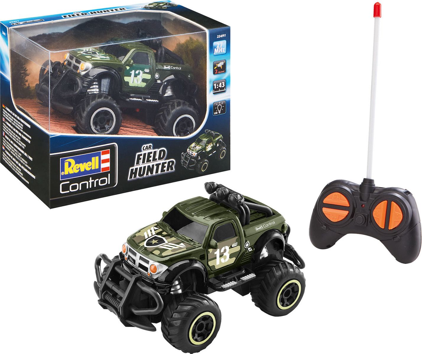 Φωτογραφία προϊόντος: Revell Car Dodge Ram Field Τηλεκατευθυνόμενο Αυτοκίνητο (REVE23491)