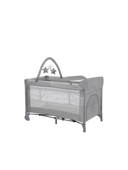 Φωτογραφία προϊόντος: Kikka Boo Kikkaboo Παρκοκρέβατο So Gifted Plus Two Layers Grey (31003010128)