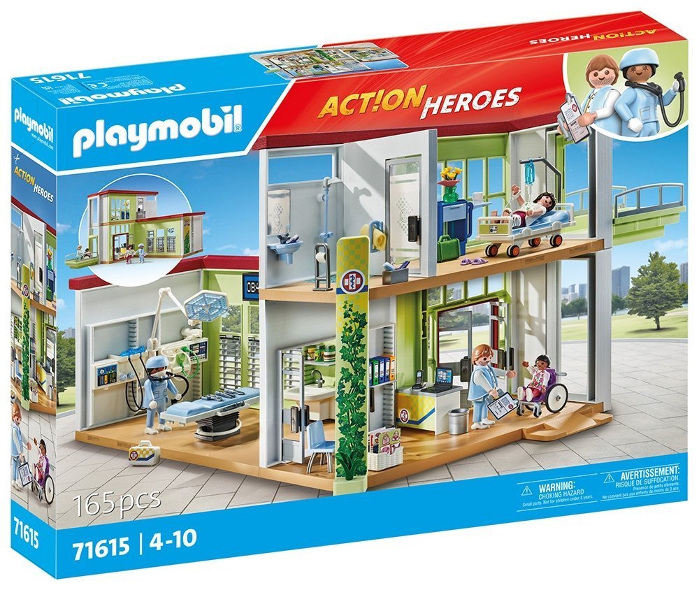 Φωτογραφία προϊόντος: Playmobile Action Heroes Ιατρικό Κέντρο (71615)