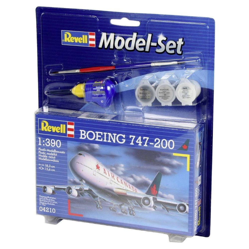 Φωτογραφία προϊόντος: Revell Σετ Μοντελισμού Boeing 747-200 (REVE64210)