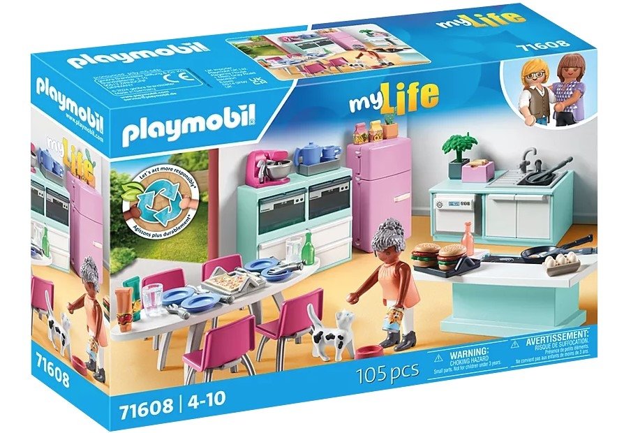 Φωτογραφία προϊόντος: Playmobil Μοντέρνα Κουζίνα με Τραπεζαρία (71608)
