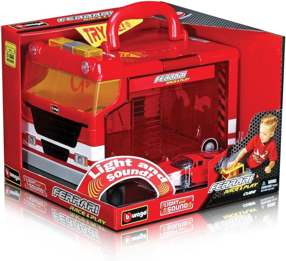 Φωτογραφία προϊόντος: Bburago 1:43 Cube Playset Llight and Sound (31201)