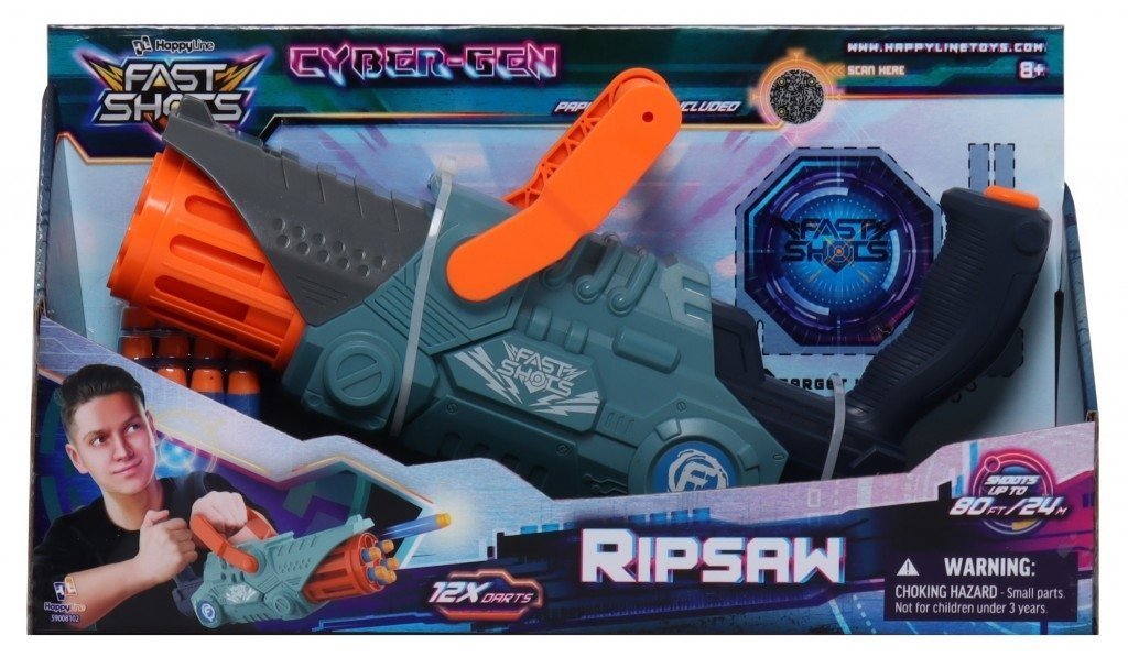 Φωτογραφία προϊόντος: Just Toys Fast Shots Cyber Gen Ripsaw (59008102)