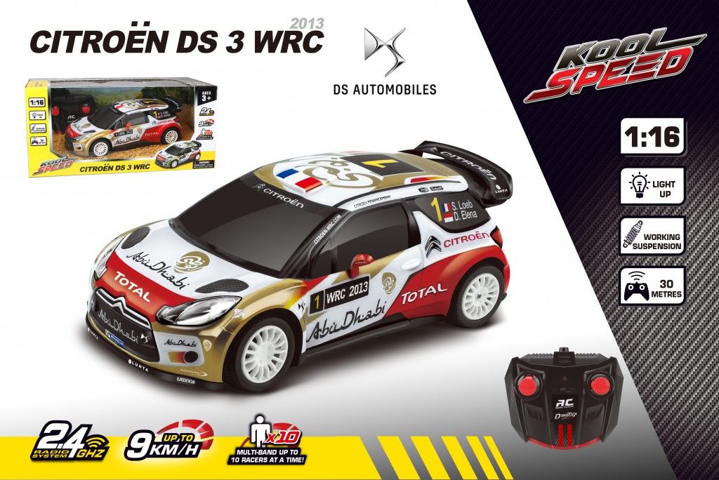 Φωτογραφία προϊόντος: Just Toys R/C Citroen DS 3 WRC (10448)