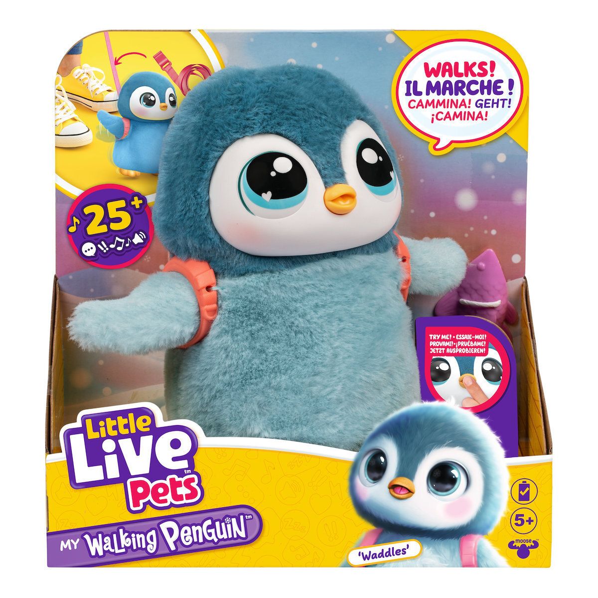 Φωτογραφία προϊόντος: Giochi Preziosi Little Live Pets Νίνος ο Πιγκουίνος (LP600000)