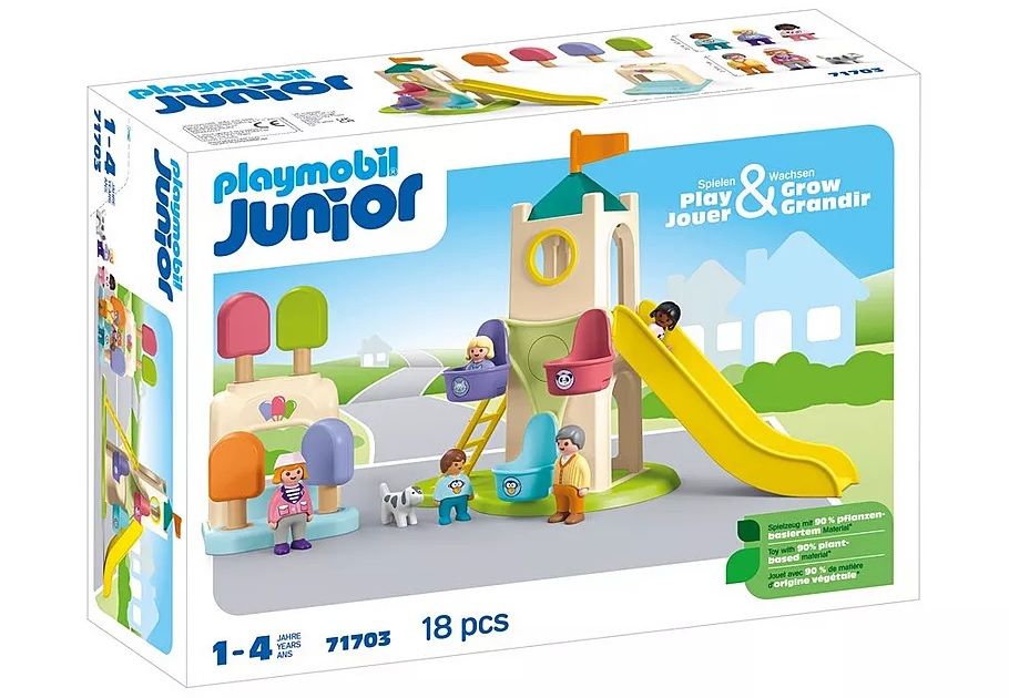 Φωτογραφία προϊόντος: Playmobil Junior: Διασκέδαση Στην Παιδική Χαρά (71703)