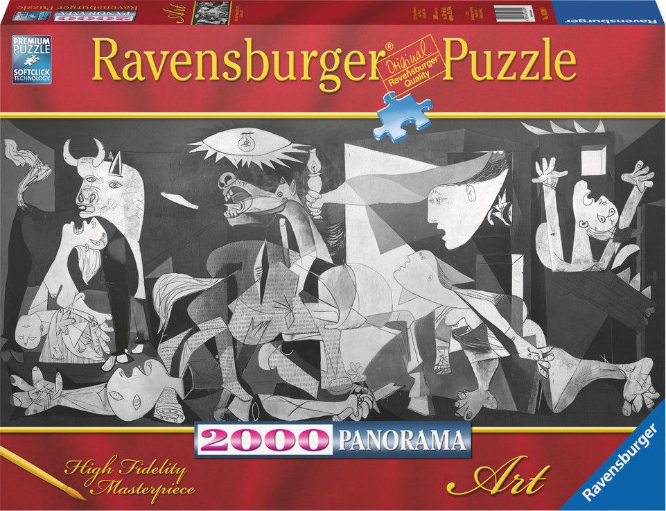 Φωτογραφία προϊόντος: Ravensburger Παζλ 2000 Κομμάτια Πικάσο Γκουέρνικα- Πανόραμα (16690)