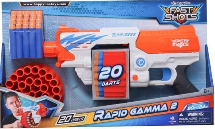Φωτογραφία προϊόντος: Just Toys Fast Shots Cyber Gen Rapid Gamma 2 (590074)