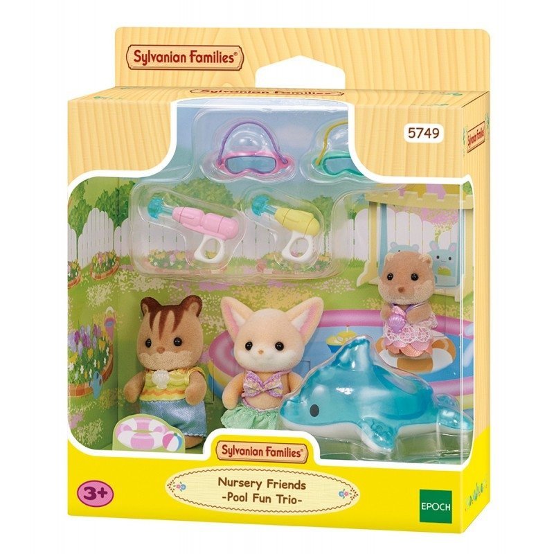 Φωτογραφία προϊόντος: Epoch Sylvanian Families: Nursery Friends Pool Fun Trio (5749)